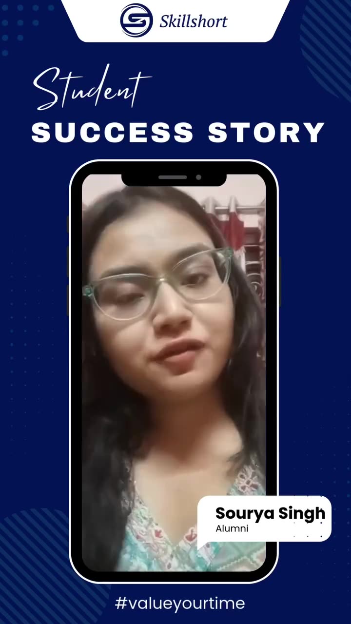 Sourya Singh, Skillshort student video review